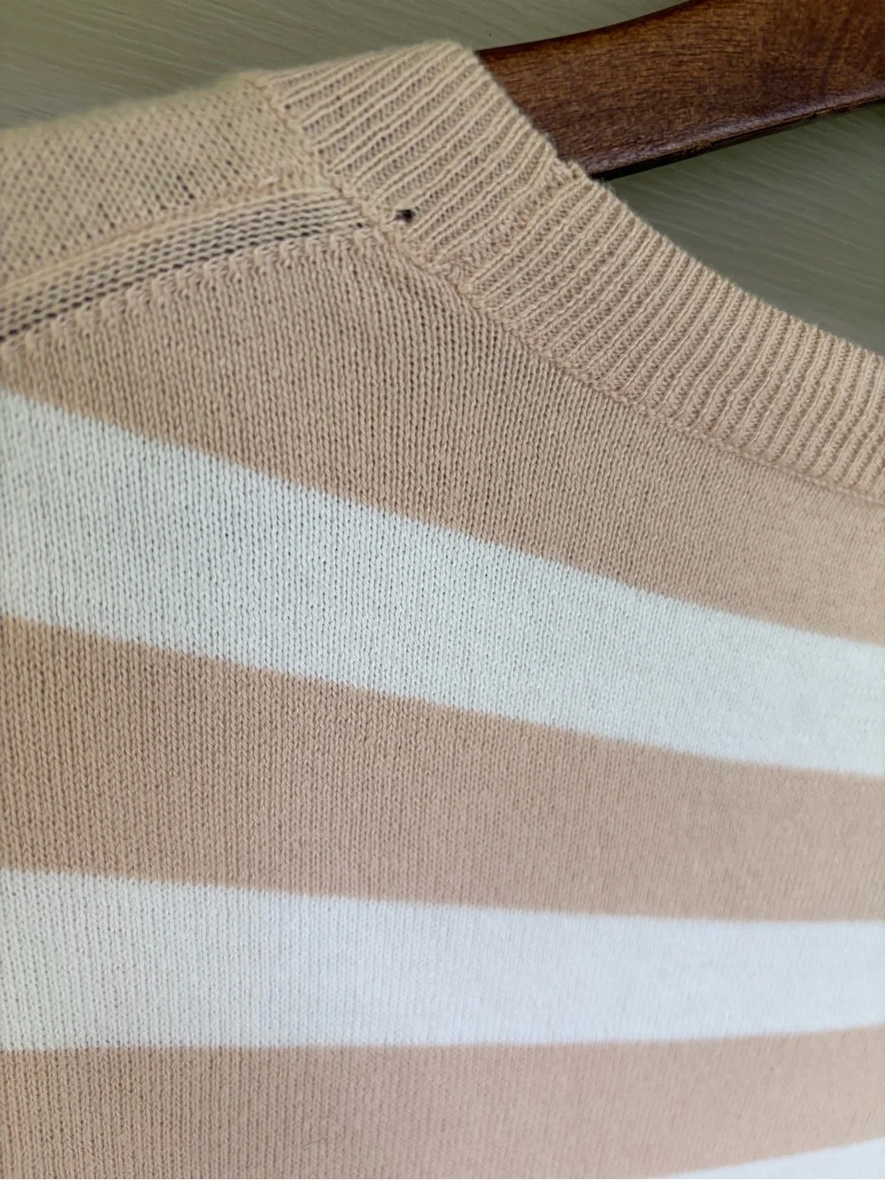 J. Crew Striped Dachshund Cotton Pullover Lightweight Sweater